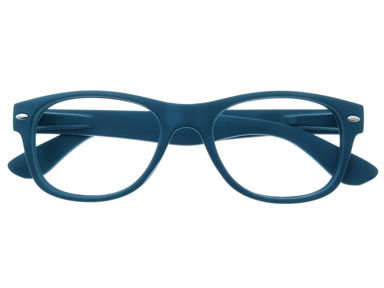 Reading Glasses 'Billi' Matt Blue