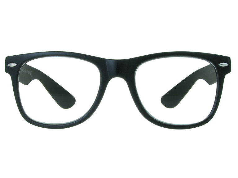 Reading Glasses 'Billi Big' Matt Black