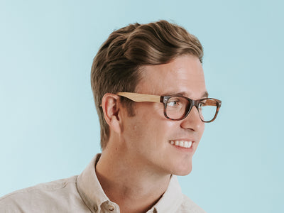 Natural Bamboo Readers 'Oakland' Tortoiseshell