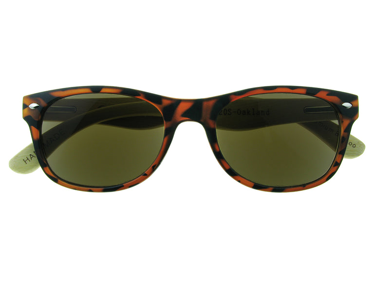 Natural Bamboo Sun Readers 'Oakland' Tortoiseshell