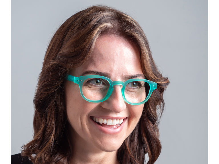 Reading Glasses 'Holiday' Teal