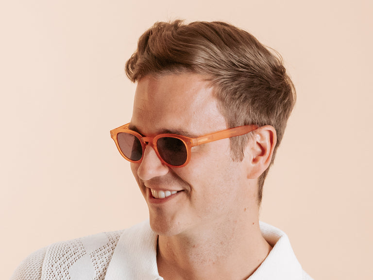 Reading Sunglasses 'Holiday' Orange