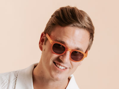 Reading Sunglasses 'Holiday' Orange