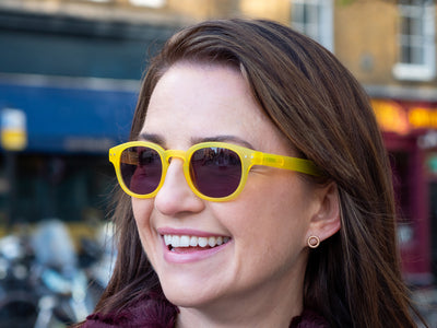 Reading Sunglasses 'Holiday' Yellow