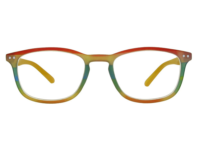 Reading Glasses 'Euston' Orange Multi