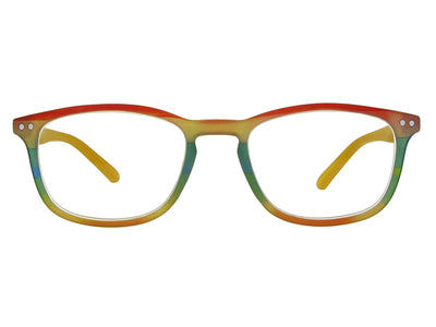 Reading Glasses 'Euston' Orange Multi