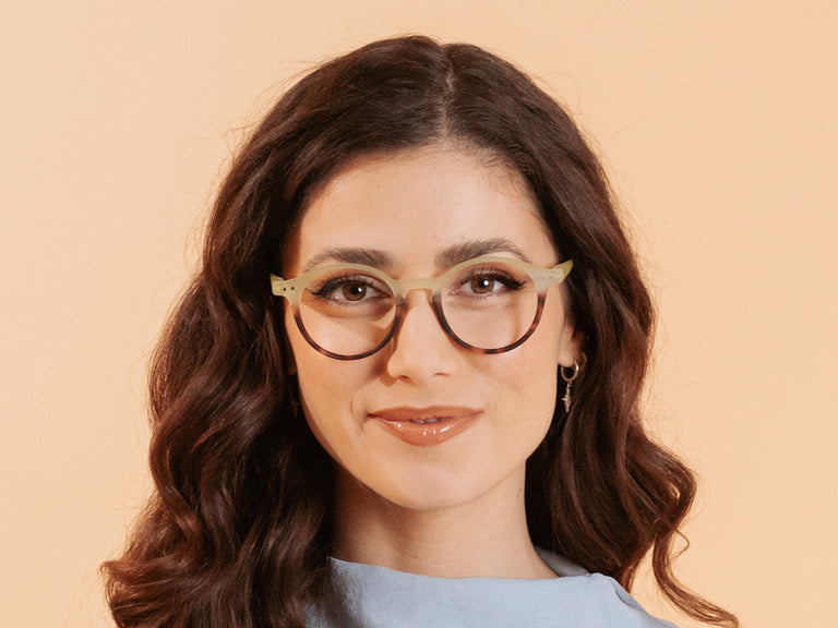 Reading Glasses 'Sydney' Orange/Tortoiseshell