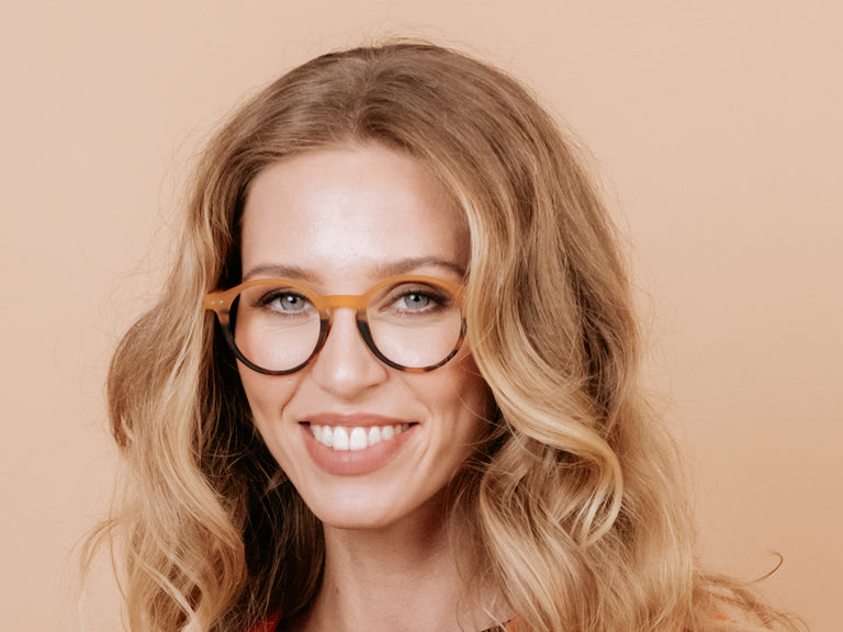 Reading Glasses 'Sydney' Orange/Tortoiseshell