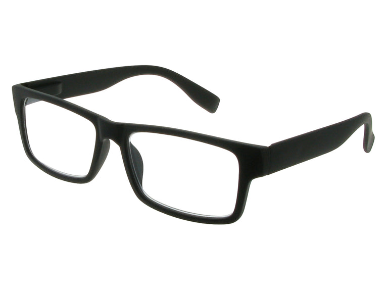 Reading Glasses 'Logan' Matt Black