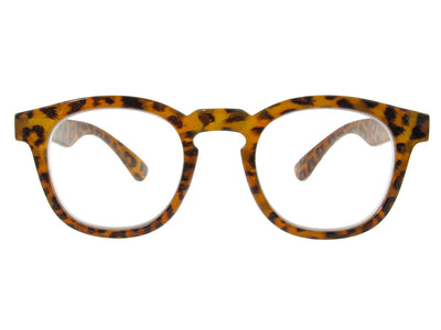 Reading Glasses 'Kitty' Brown Leopard