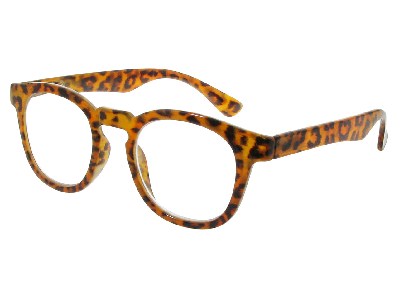 Reading Glasses 'Kitty' Brown Leopard