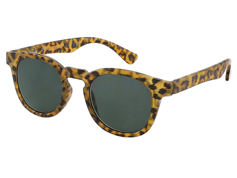 Reading Sunglasses 'Kitty' Brown Leopard