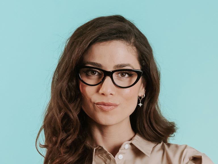 Reading Glasses 'Cleo' Black