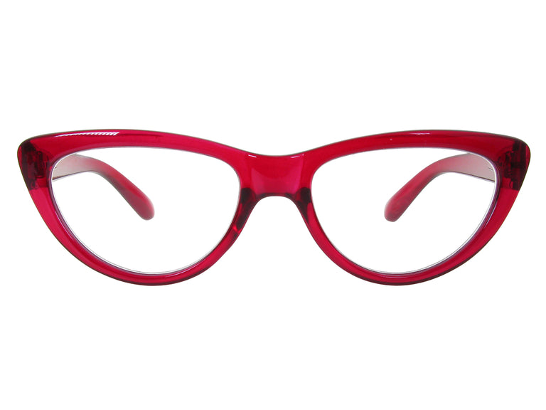 Reading Glasses 'Cleo' Red