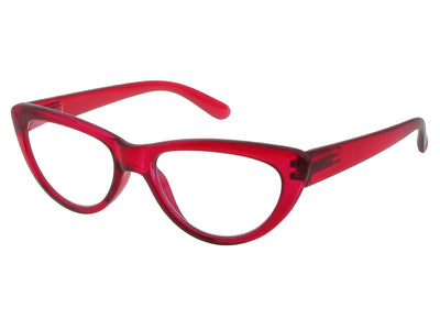 Reading Glasses 'Cleo' Red