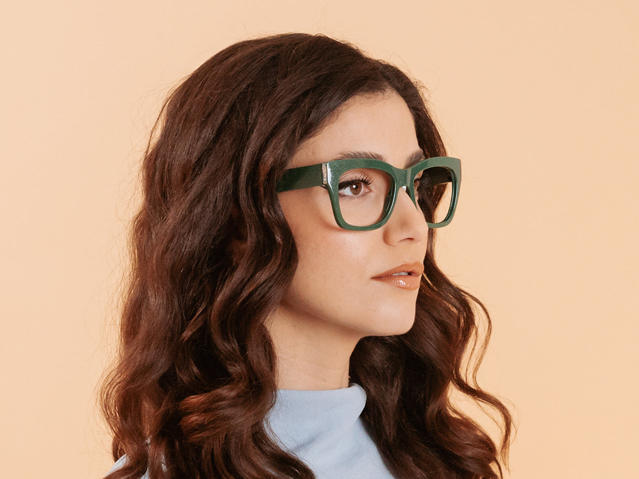 Reading Glasses 'Showtime' Green