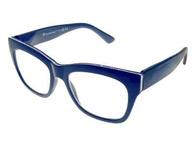 Reading Glasses 'Showtime' Navy Blue