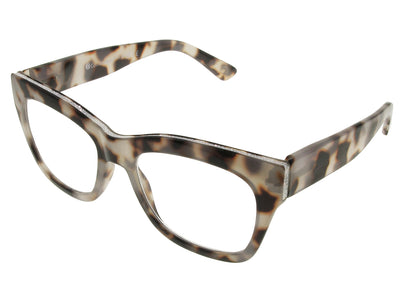 Reading Glasses 'Showtime' White Tortoiseshell