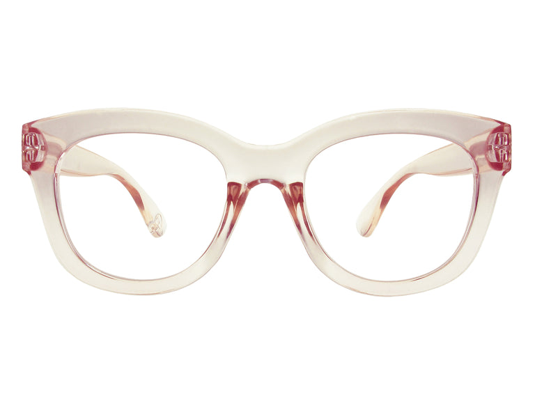 Reading Glasses 'Encore' Transparent Pink