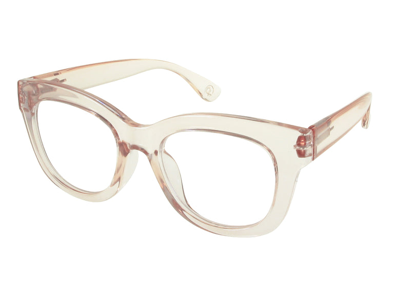 Reading Glasses 'Encore' Transparent Pink