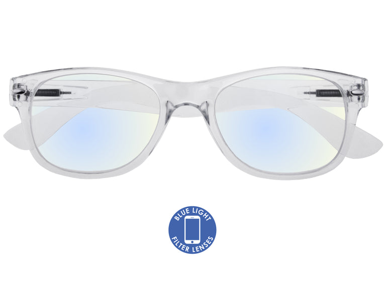 Blue Light Reading Glasses 'Billi' Transparent