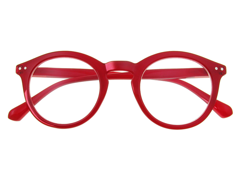 Reading Glasses 'Embankment' Red