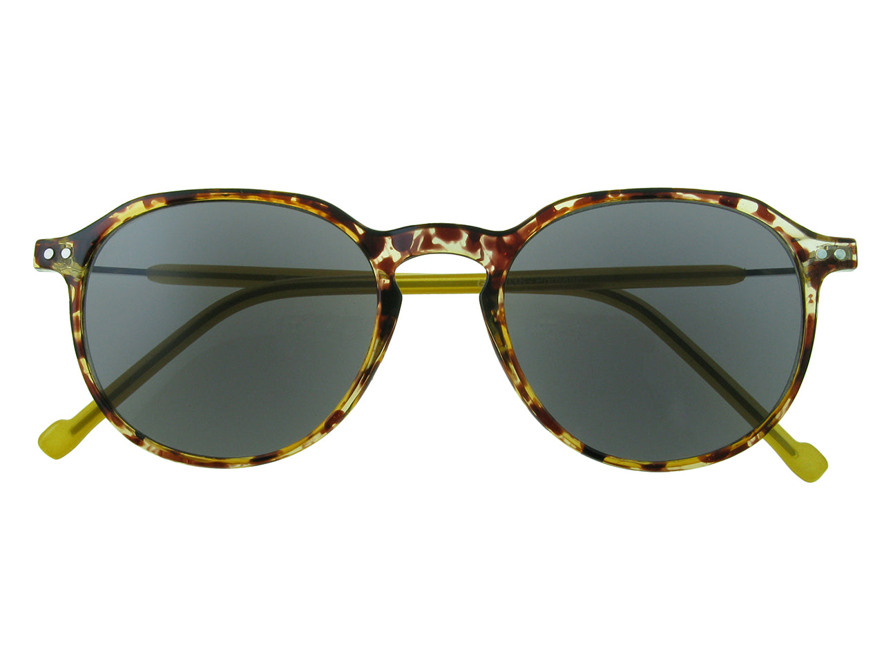 Reading Sunglasses Portland Tortoiseshell Yellow