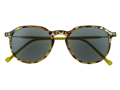 Reading Sunglasses 'Portland' Tortoiseshell/Yellow