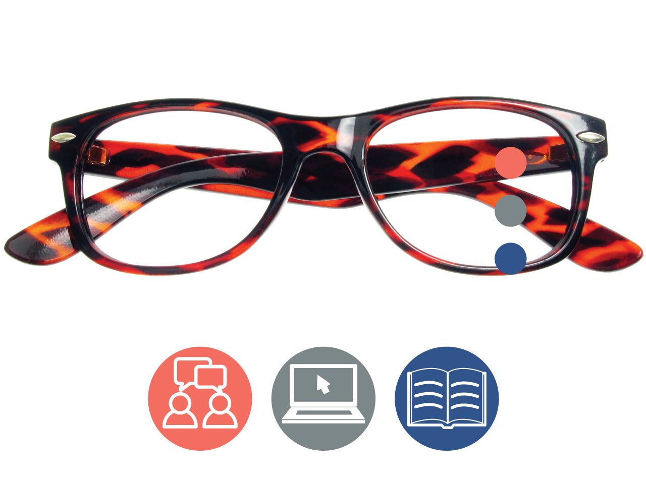 Progressive Reading Glasses Billi Multi Focus Tortoiseshell