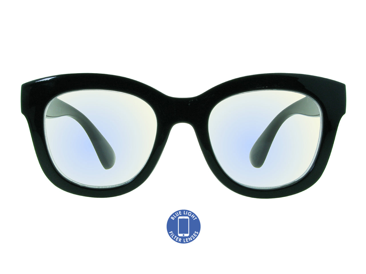 Black rimmed glasses non prescription online