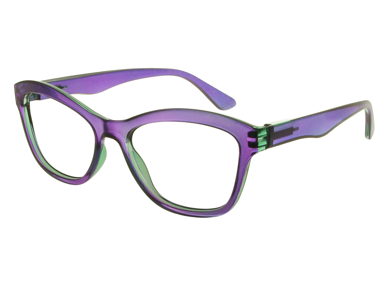 Reading Glasses 'Margot' Purple/Teal