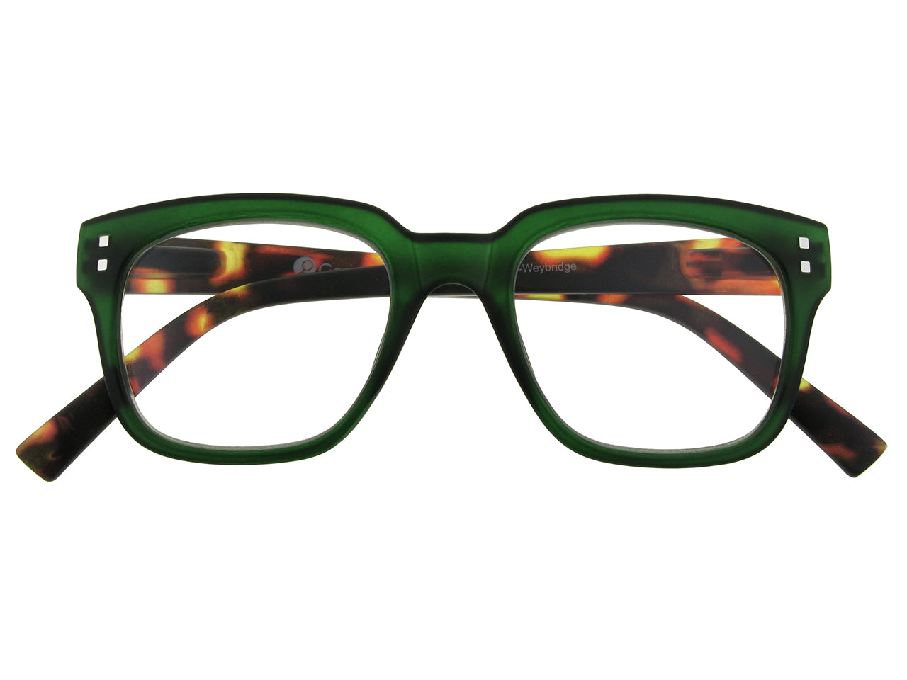 Reading Glasses 'Weybridge' Green/Tortoiseshell