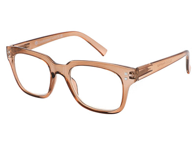 Reading Glasses 'Weybridge' Transparent Brown