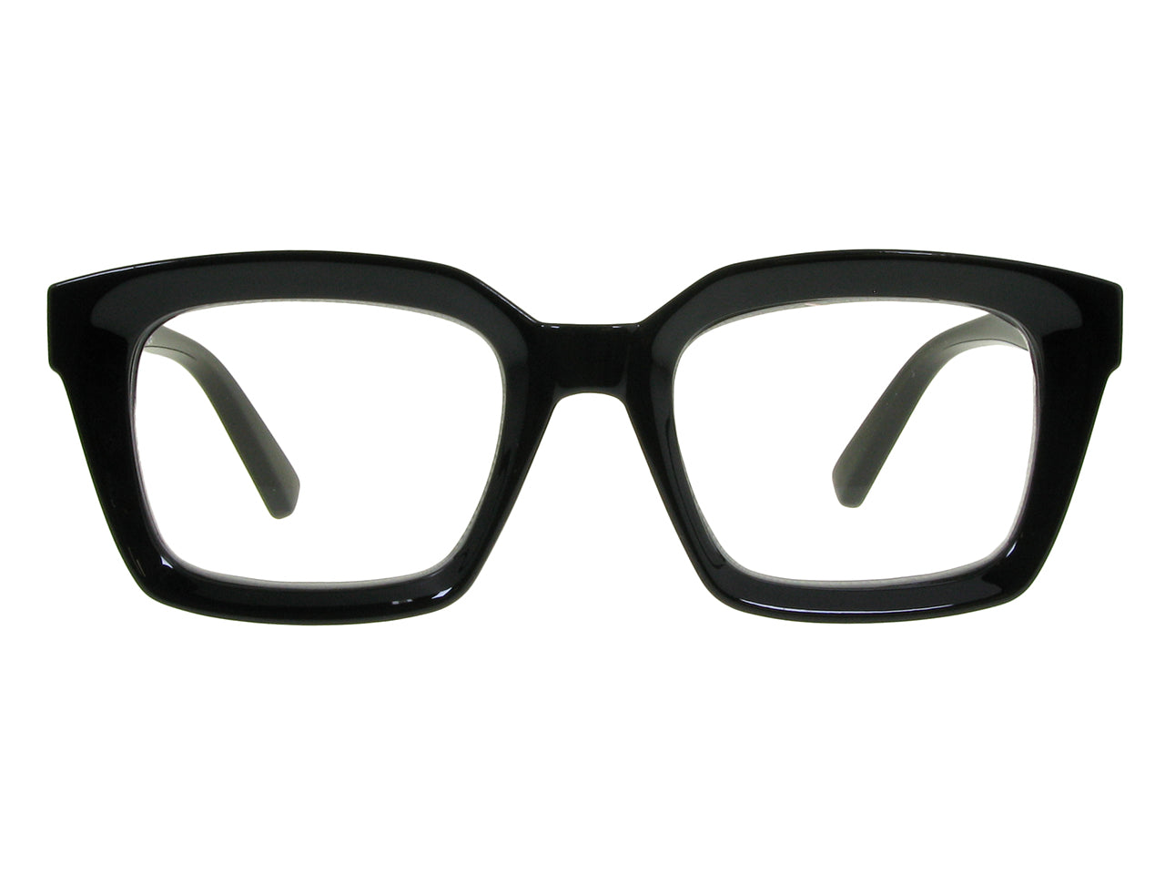 Reading Glasses 'Juno' Shiny Black