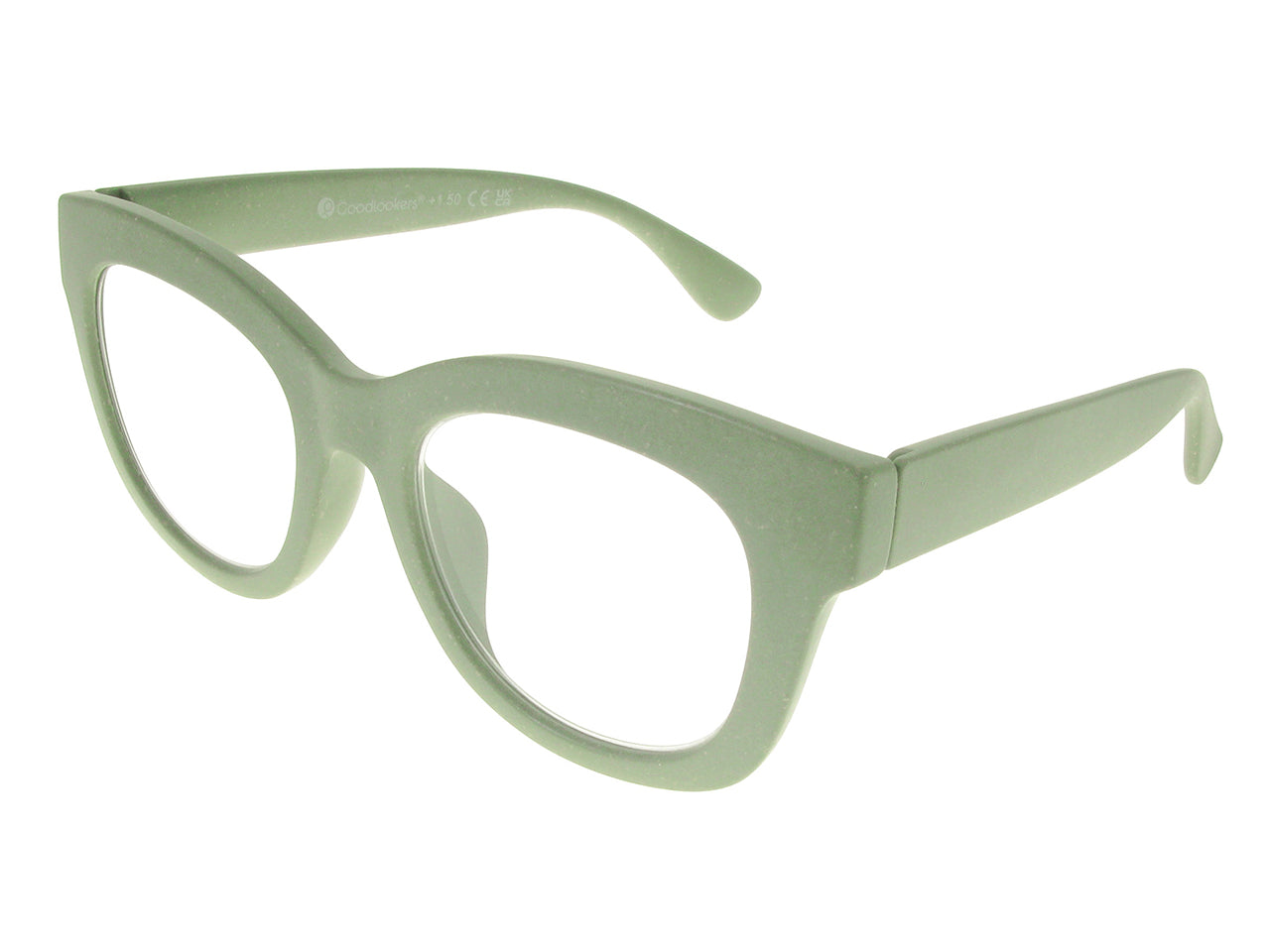 Eco-Wheat Reading Glasses 'Encore' Green