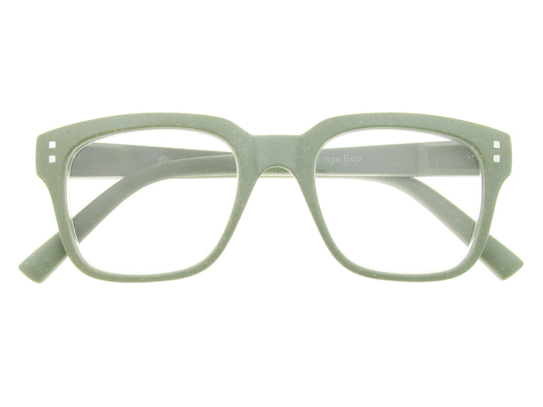 Eco-Wheat Reading Glasses 'Weybridge' Green