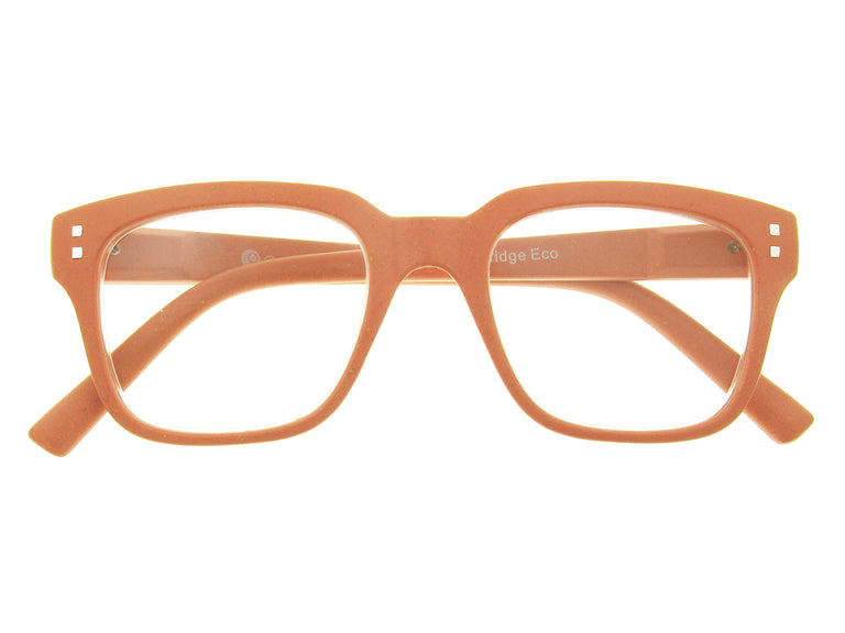 Eco-Wheat Reading Glasses 'Weybridge' Orange