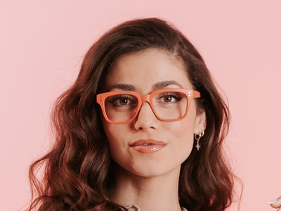 Eco-Wheat Reading Glasses 'Weybridge' Orange