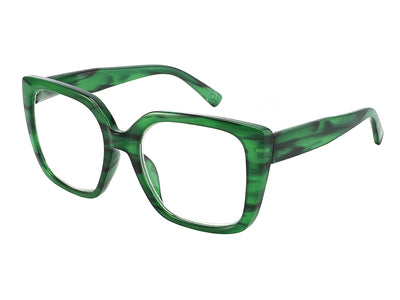 Reading Glasses 'Deirdre' Green Marble