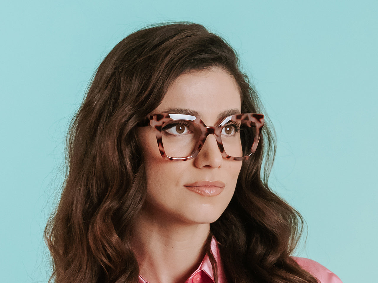 Reading Glasses 'Jaye' Pink Tortoiseshell