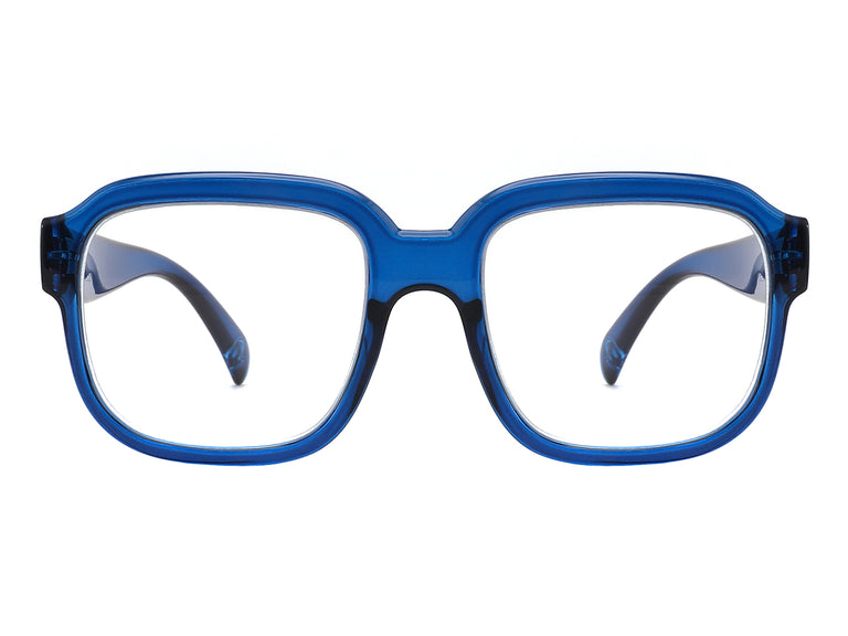 Reading Glasses 'Pedro' Blue