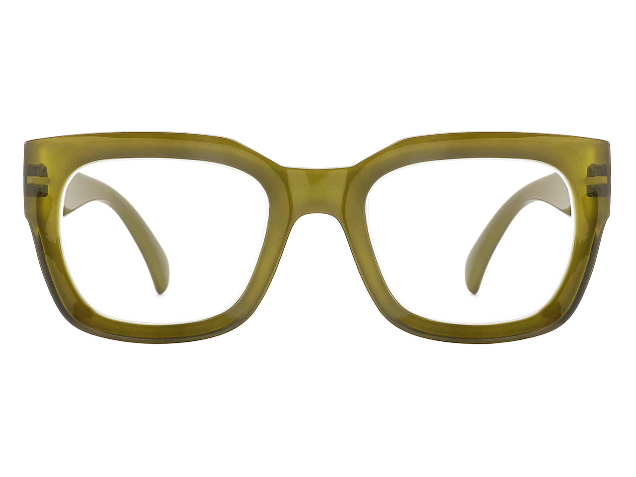 Reading Glasses 'Jordan' Olive