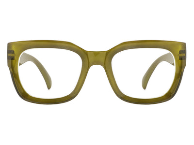 Reading Glasses 'Jordan' Olive