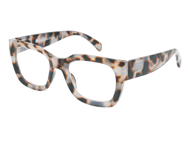 Reading Glasses 'Jordan' White Tortoiseshell