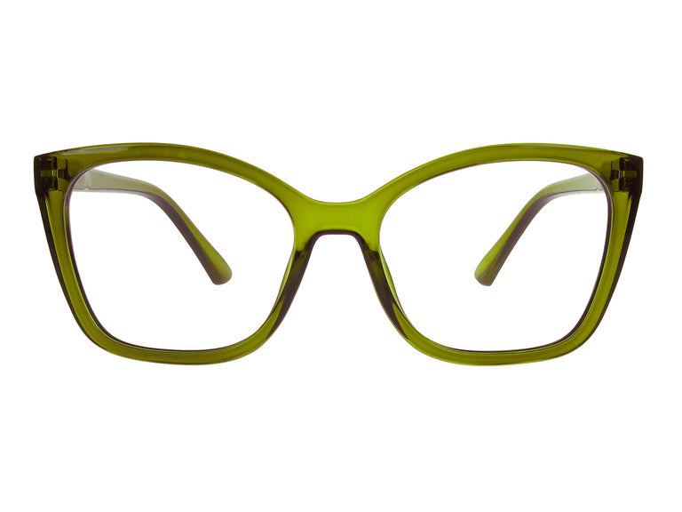 Reading Glasses 'Tilly' Olive