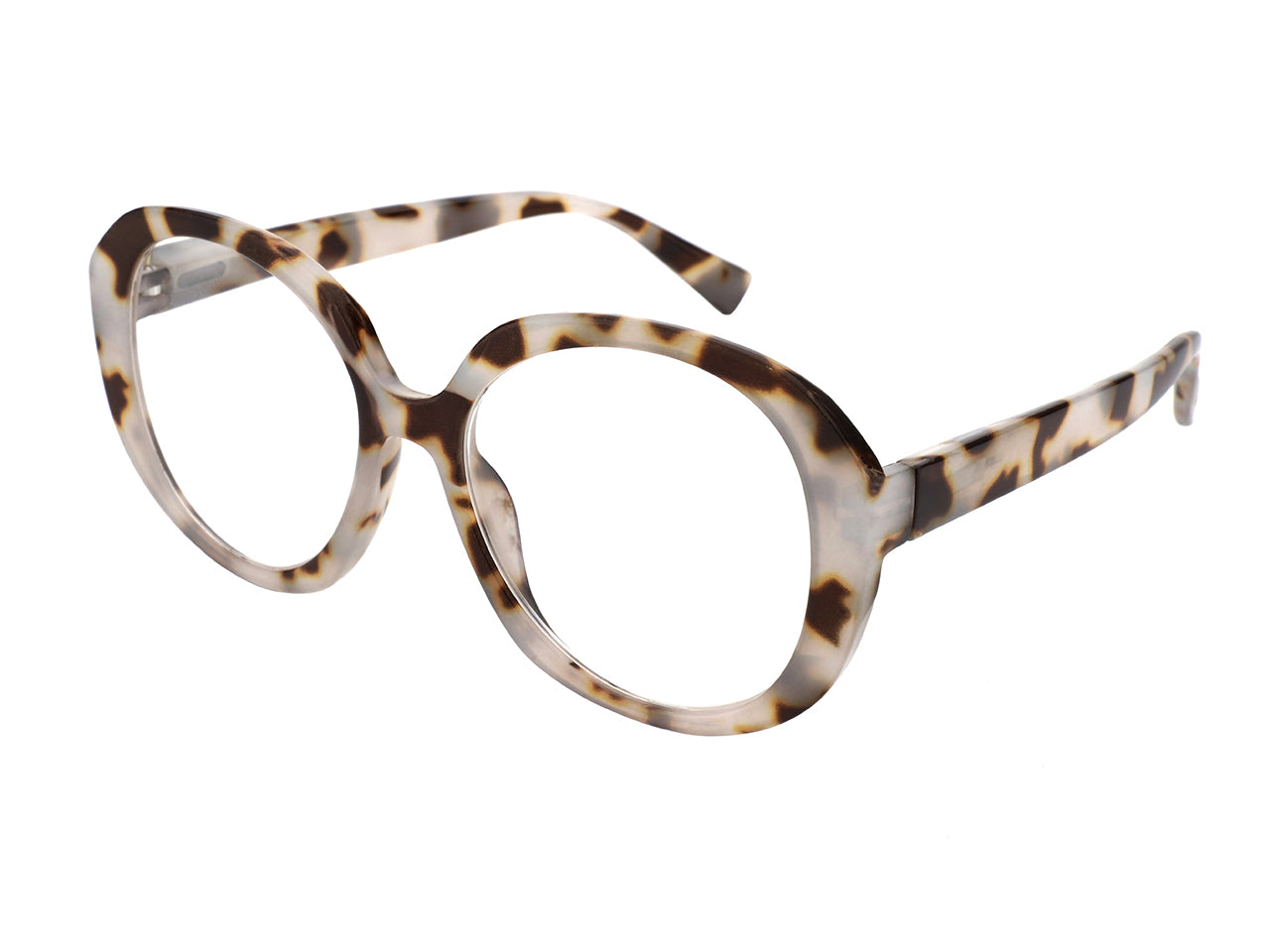 Reading Glasses 'Mila' White Tortoiseshell