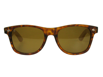 Sunglasses Polarised 'Ash' Tortoiseshell/Bamboo