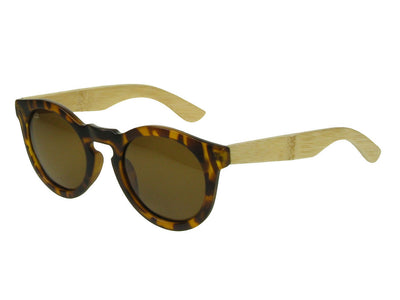 Sunglasses Polarised 'Kennedy' Tortoiseshell/Bamboo