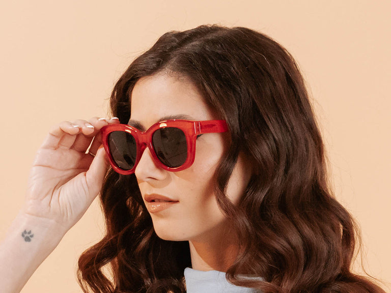 Reading Sunglasses 'Encore' Red