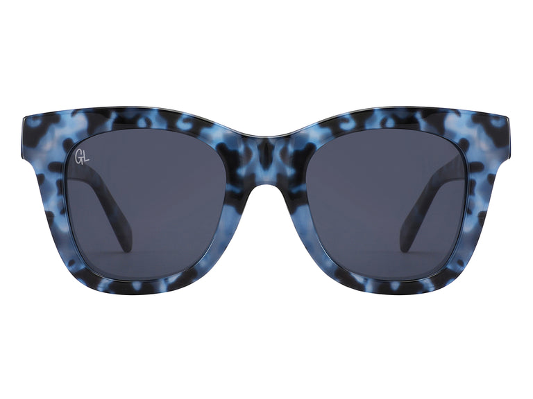 Sunglasses Polarised 'Olsen' Blue Tortoiseshell